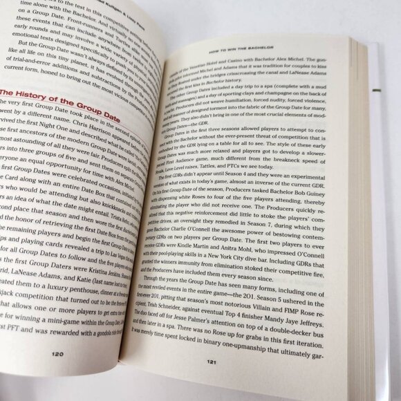 How To Win The Bachelor By Chad Kultgen & Lizzy Pace Hardcover - Picture 13 of 14